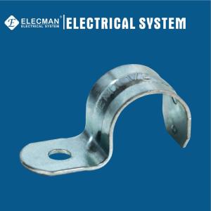 China 1/2 Inch Galvanized Steel EMT Strap One Hole Type UL Listed on sale