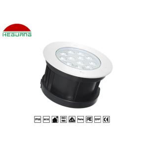 DMX512 Control Underwater LED Spotlights 12W RGB Color Changing IP68