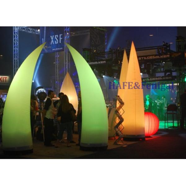 Special Shaped Inflatable Lighting Decoration With LED 100W For Social Printable