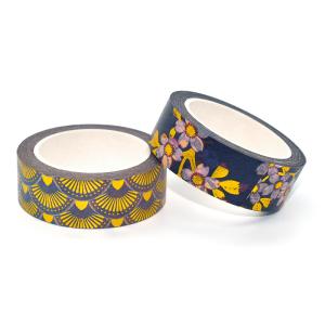 Custom Printed Ins Style Gold Foil Washi Tape Set Personalizada