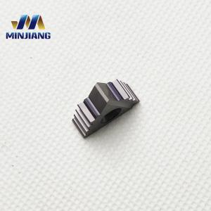 Durable Tungsten Carbide Whitworth 55° Pipe Thread Turning Inserts For Stainless
