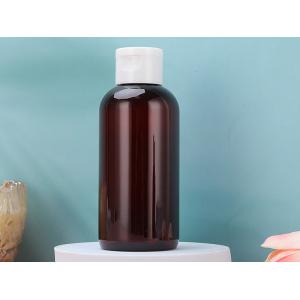 100% NEW RAW PE Amber PET Bottles With Flip Top Cap For Toner