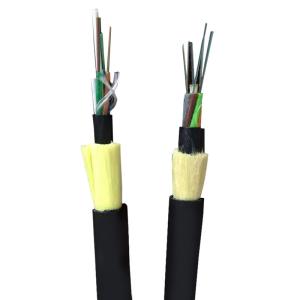 China Outdoor Fiber Optical Cable ADSS Cable 24 Core 48core 96Core ADSS Fibra Optica Cable on sale