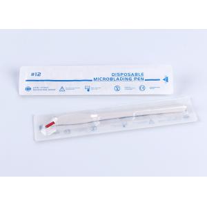 EO Gas Sterilized Manual Eyebrow Tattoo Pen Blister Packing / Microblading Hand