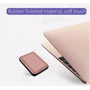 Cheap Small size power bank 10000mah with ABS+Metal housing Rose Gold for iPhones for sale