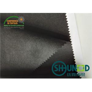 100% Polypropylene 50 Gsm Black PP Non Woven Fabric For Garment