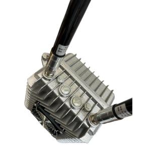 Aluminum 60W Counter UAV Anti Drone Device 2 Band 900MHz 2.4GHz With Cooling Fan