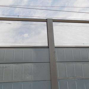 Noise Barrier Fence Transparent Sound Barriers Plastic Sheets Material