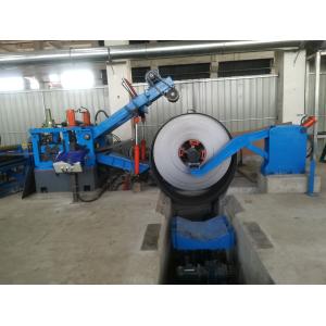 25 Tons Single Drum Uncoiler Machine Hydraulic Expansion And Contraction