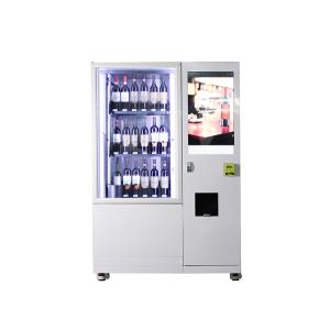 Lcd 24 Hours Wine Vending Machine With Advertising Screen