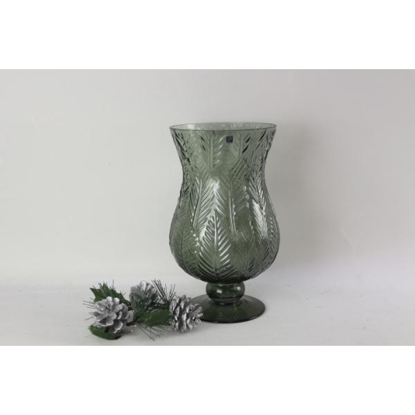 Handmade Glass Candle Holder