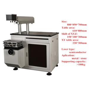 Cheap Optical Fiber Laser Marking Machine for Jeans or Cloth , High Speed for sale