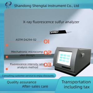 SH407 X Ray Fluorescence Sulfur Analyzer 10 ppm Lab Test Instruments ASTM D4294