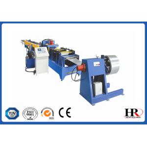 Custom Made C / Z Purpline Cold Roll Forming Machine with 10 Rolling Stations