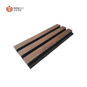 China Stylish Wood Slat Acoustic Panels for Modern Interior Design and Sound Control on sale