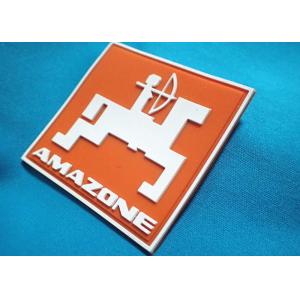 Silicone Material Pvc Cloth Label , Custom Design PVC Rubber Patch 3D Silicone