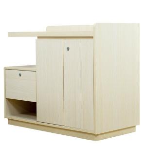 Storage Hospital Bedside Cabinet Customized Night Stand With Drawers