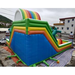 Commercial Inflatable Bouncy Castle Palm Trees Theme Playground Equipment For