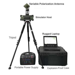Long Range Radar Target Simulation Rf Drone Detection UAV Vehicle Mounting