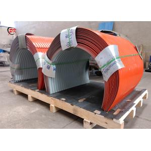 PVC Conveyor Belt Steel Open Access On One Side Conveyor Covers