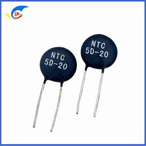 Cheap MF72 5D-20 Ohm 7A 20mm Inrush Current Suppression NTC Thermistor For High Power Supply Equipment for sale