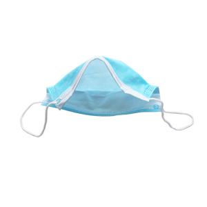 Medical Protective Non Woven Disposable Mask Three Layers High BFE Breathable