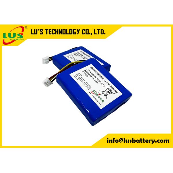 Custom lithium rechargeable ion battery Li504450 lilthium battery pack 3000mah 3.7V battery