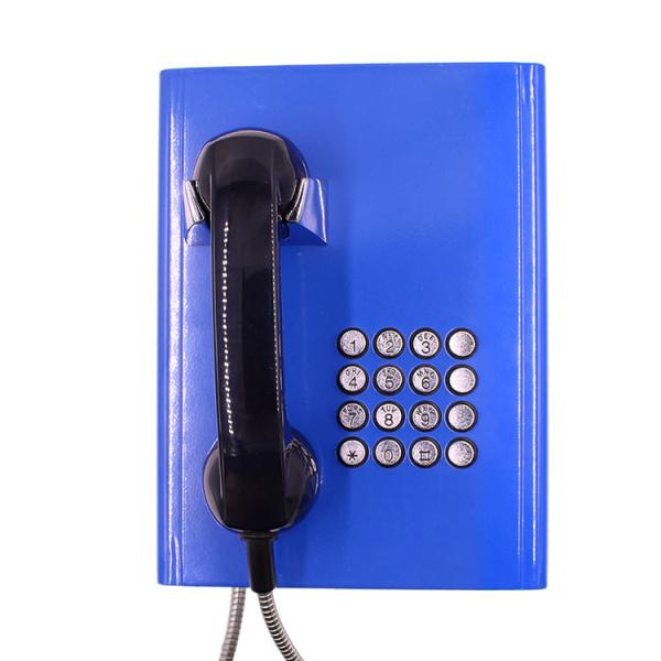 Public Server Vandal Resistant Telephone Rugged Inmate With Volume Control