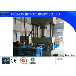 Cheap Guardrail 3 Waves Roll Forming Machinery With Automatic Stacker for sale