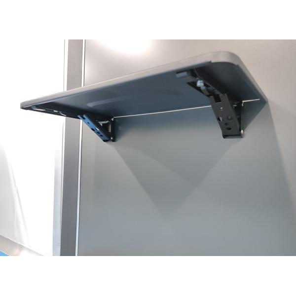 Rolling Mobile TV Cart 75 Inch For Classroom Exhibition Hall