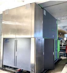 Automatic Biological Sludge Dewatering Belt Filter Press For Waste Water 50KW