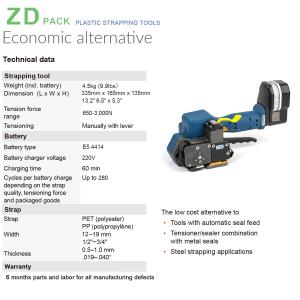 Factory price portable strap belt banding wrapping machine PP PET strapping tool