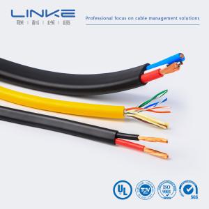Soft Copper Wire PVC Insulated Industrial Control Cable 60227 IEC 52 53rvv Multi