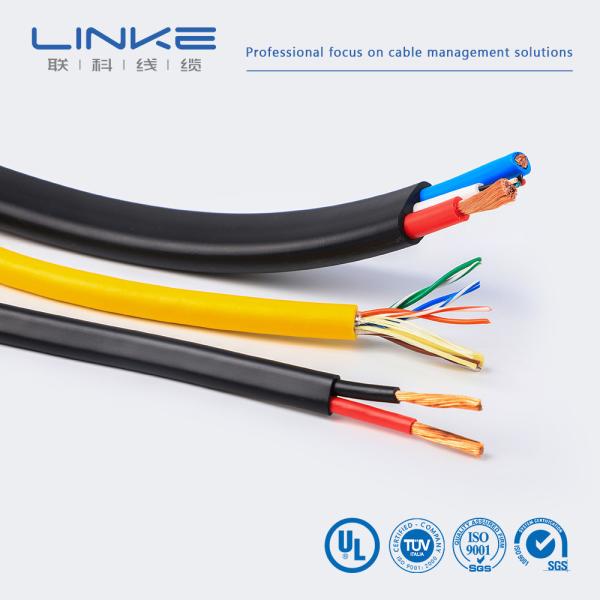 Soft Copper Wire PVC Insulated Industrial Control Cable 60227 IEC 52 53rvv Multi