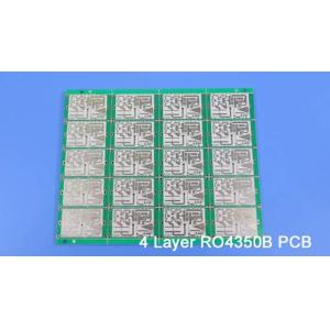 RO4350B 4 Layers 0.8mm Multilayer Circuit Board With White Silkscreen