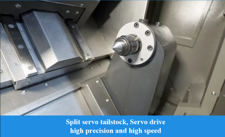 CNC Lathe 3 Axis Lathe Milling Machine Combo T5.2-1000Q FANUC SMTCL Slant Bed