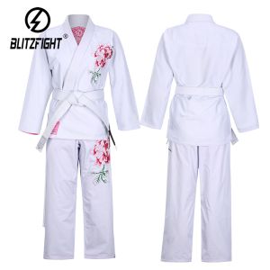 Custom Made Bjj Kimono Cotton BJJ GI Uniform Customized Color