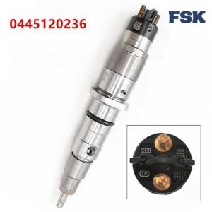 China Fuel Injector 0445120236 0445 120 236 0 445 120 236 Compatible With Komatsu S6D114 S6D107 4D107 PC350-7 PC350-8 PC300-8 WA320-6 Cummins PC359-7 QSL9 on sale