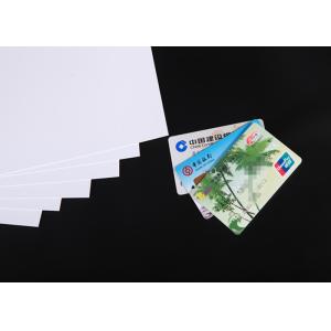 Printable 310micron White PVC Core Sheet with 0.14-0.8mm Thickness and Vicat 78