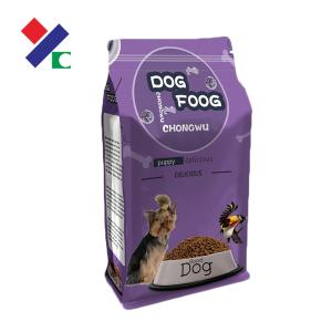 Printed Pet Food Packaging Bag 30microns Gravure Printing Reusable 2 Kg Stand Up