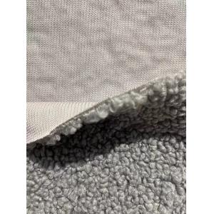 100% Polyester Medium Weight Single Face Teddy Fabric for Clothing and Toy