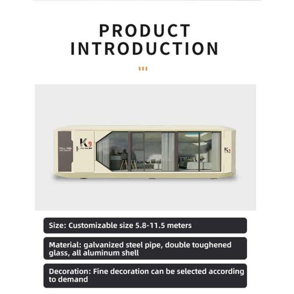 Expandable Container Home The Perfect Space Capsule House for Temporary or Permanent Living