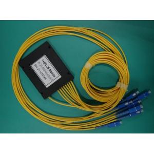 Low insertion loss, low PDL 1 × 8 PLC ABS tube, 2.0mm, 1M cable, Fiber Optic