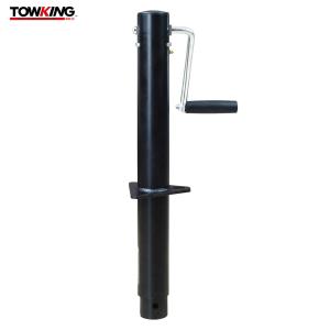 Cheap Black Round Tube A Frame RV Jack - 2000lbs Capacity, 15&quot; Lift for sale