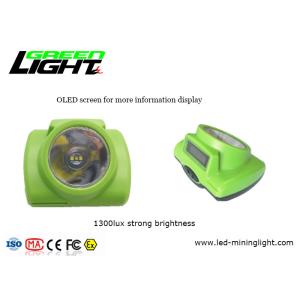 1.78W 232Lum 1300lux LED Mining Light With OLED Screen