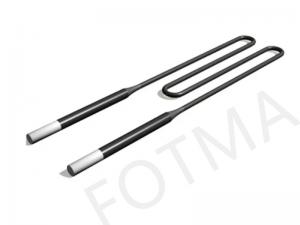 China 1700c MoSi2 Heating Element W Type Molybdenum Disilicide Heater on sale