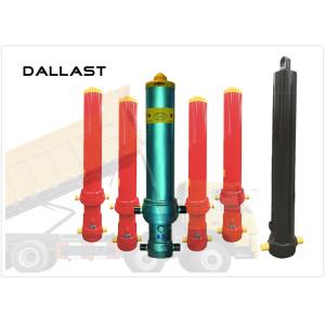 China RoHS Parker Hydraulic Lift Cylinder Long Stroke Chrome  for Tipper Truck on sale