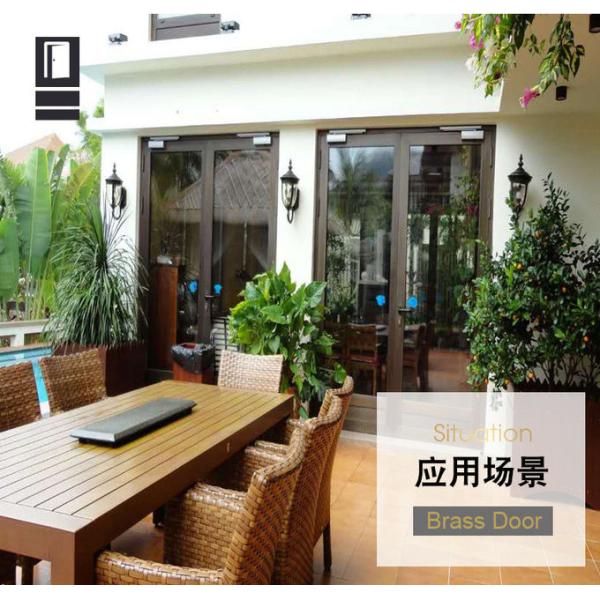 Architectural 3000mm Length Brass Door Frame SGS Certification