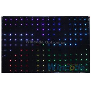 SMD RGB P20 Flexible LED Curtain Image Effects DMX512 Shapes Star Curtains