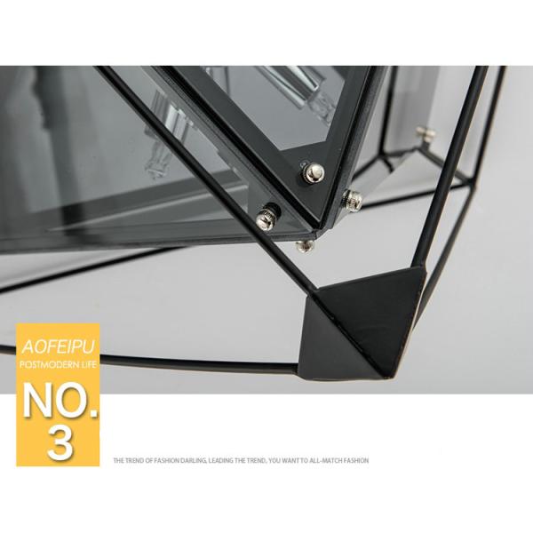 minimalist ceiling lamp personality lamps aisle hotel cafe glass diamond creative